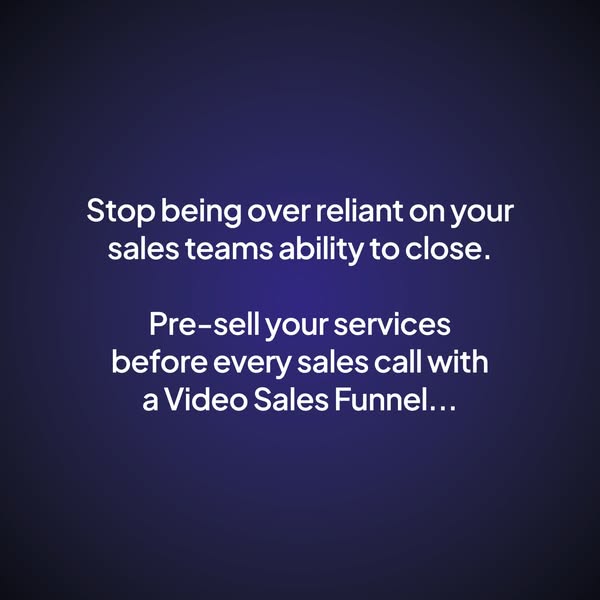 Pre-Sell Your Leads 24/7