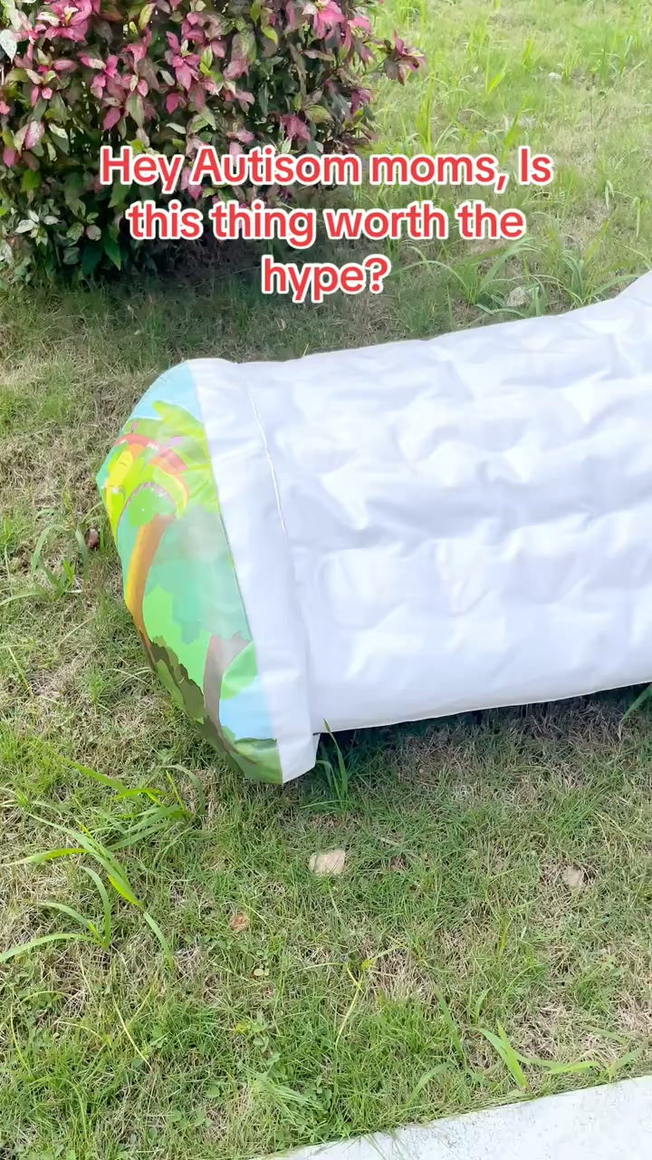 Inflatable Sensory Rocker for Kids | Built-in Pump, Supports Up to 265lbs