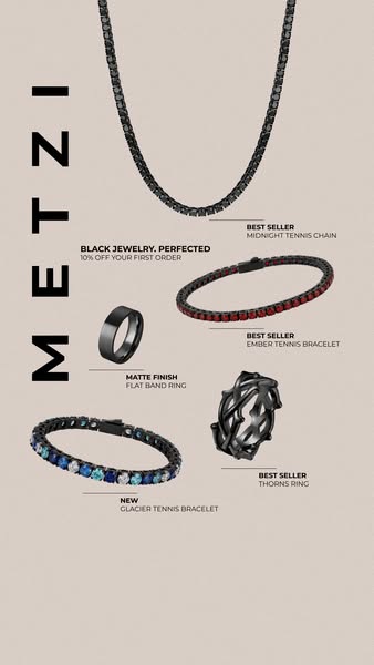 Black Jewellery That Stays Black