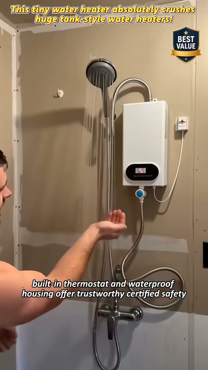 Hot Water When You Need It!