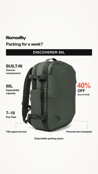 Pack 5X More Without Paying Baggage Fees