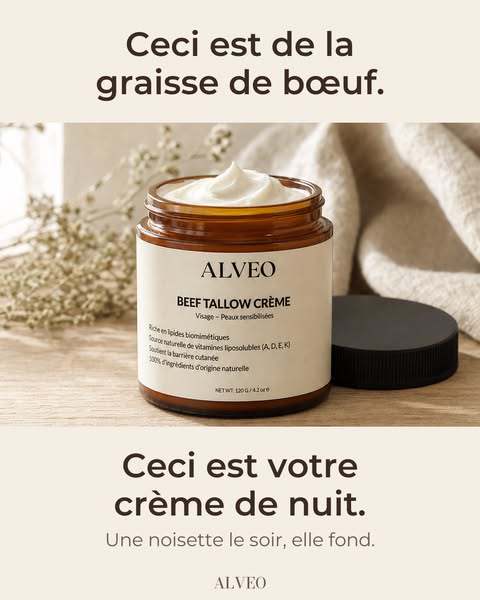 La crème qui vient de chez le fermier
