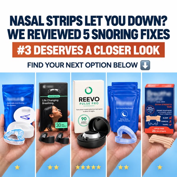 We Tested 5 Anti-Snoring Products. Only 1 Actually Worked.