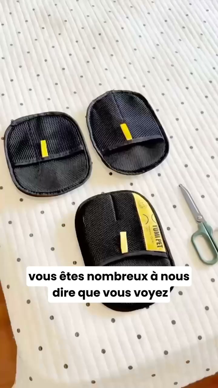 Plus besoin d’aspirateur ou de rouleaux !