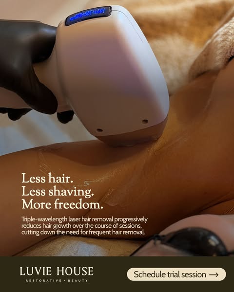 Less hair. More freedom.