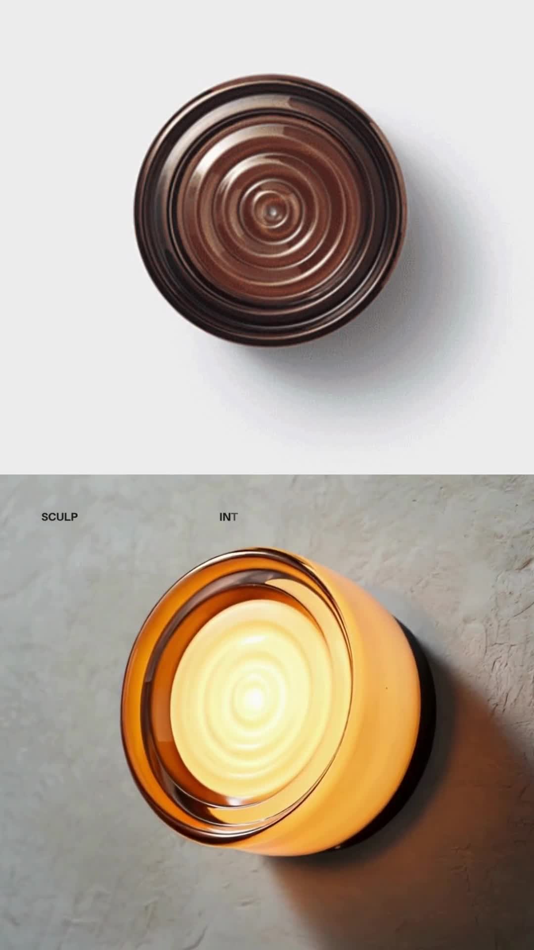 Ahni - Modern LED Ceiling Light / Wall Light