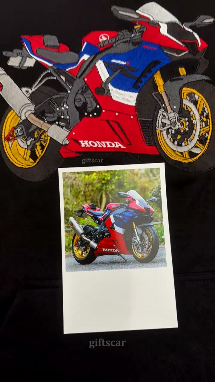 Their motorcycle. Their hoodie. The perfect Christmas gift.