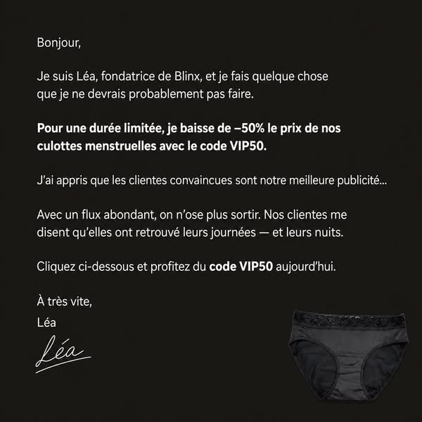 La culotte qui change TOUT !