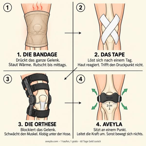 Der Schmerz kommt von einem einzigen Punkt