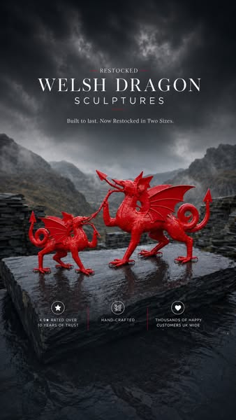Exclusive Welsh Dragon by Pangea