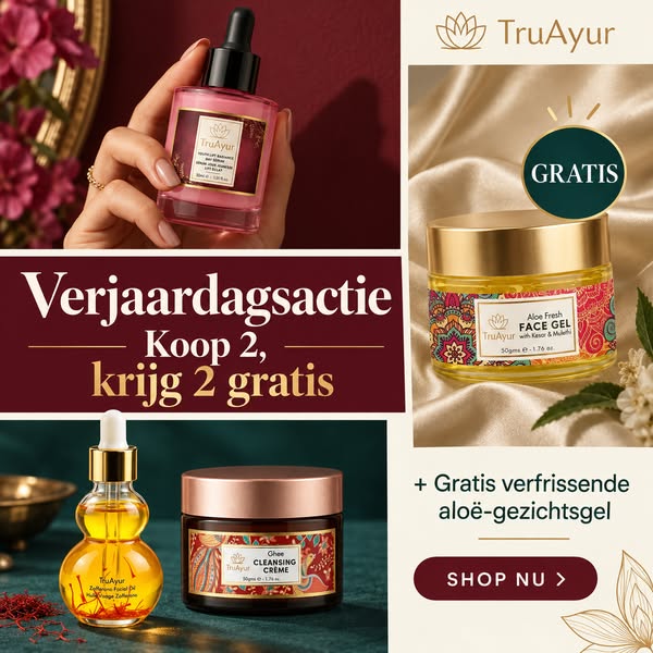 Koop er 2, krijg er 2 gratis + gratis Gezichtsgel