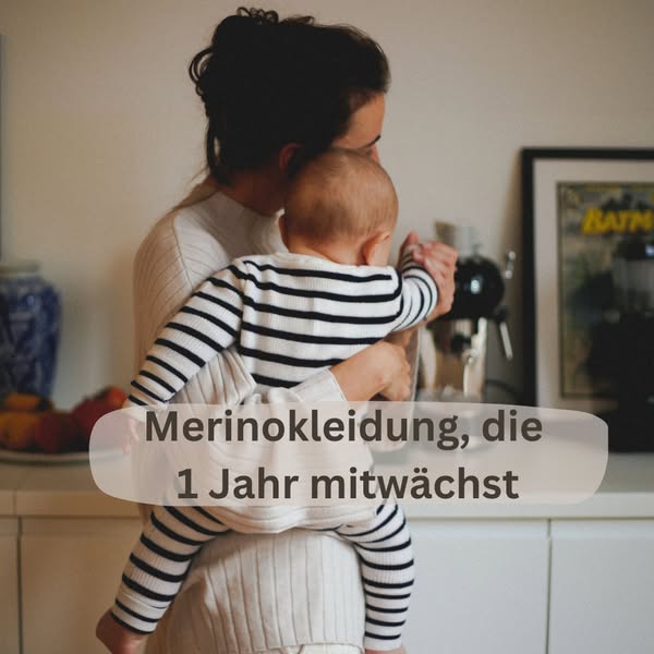 „Babykleidung, die mitwächst. Und mitdenkt.“