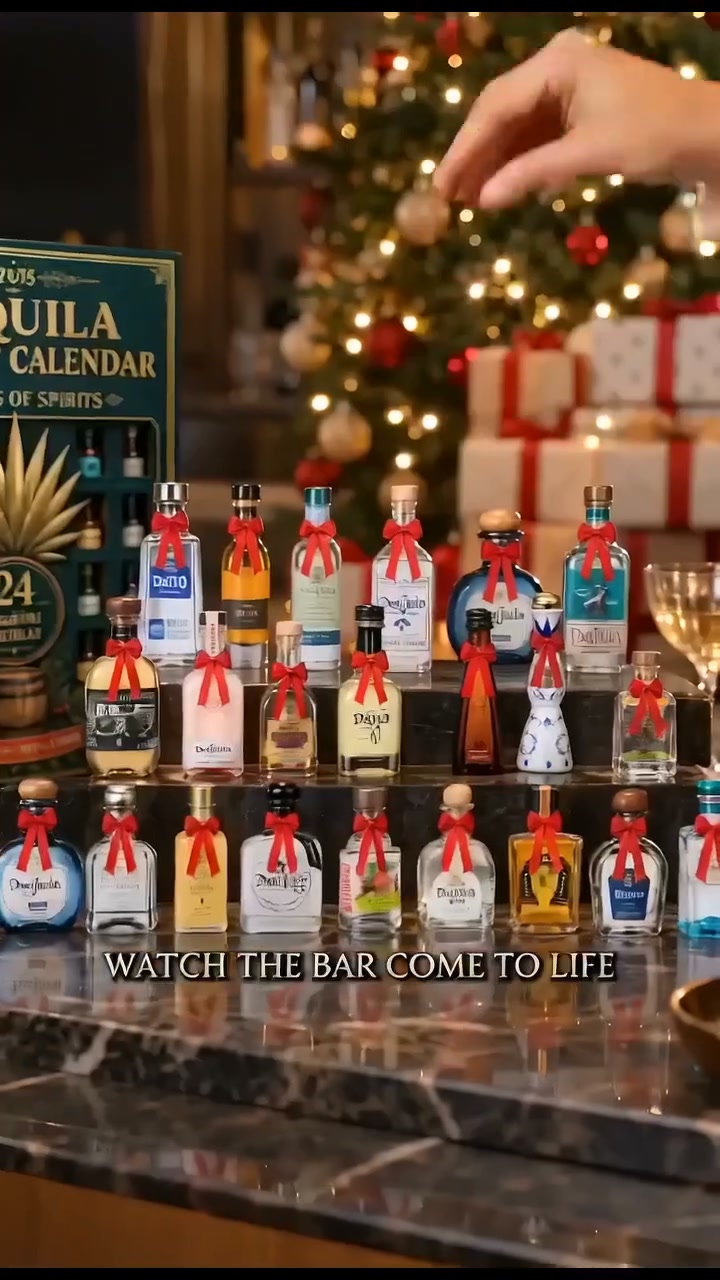 24-Day Mini Tequila Bottle Advent Calendar