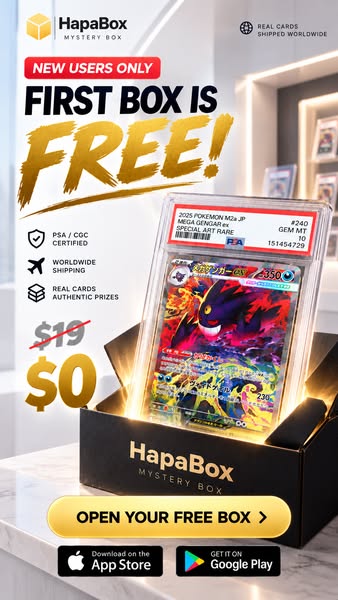 Get Your 1st Pokémon Box FREE