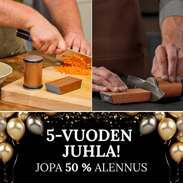 Tylsät veitset? Eivät enää.