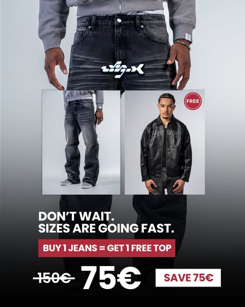 FLARE FIT JEANS [BLACK]