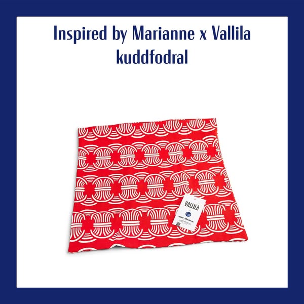 Inspired by Marianne x Vallila kuddfodral