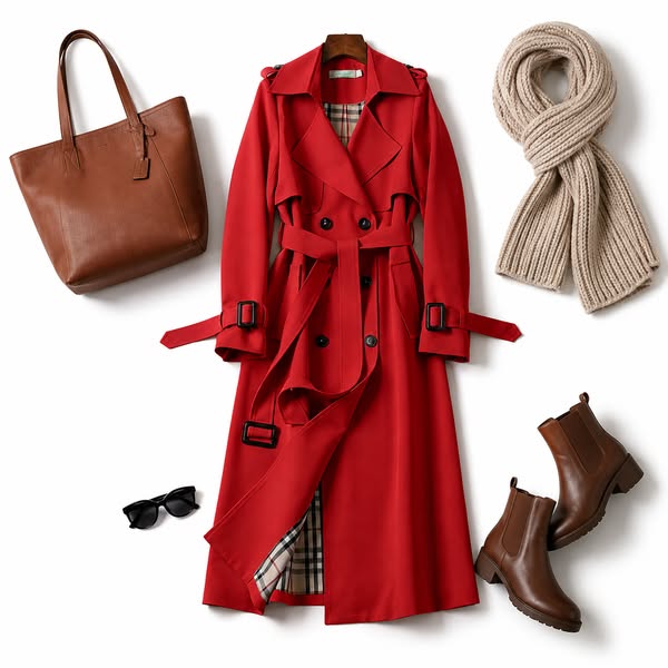 Stay Warm & Stylish in the Berkley Lane Trench!