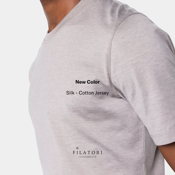 The Best Tailor-Made T-Shirt | Silk - Cotton