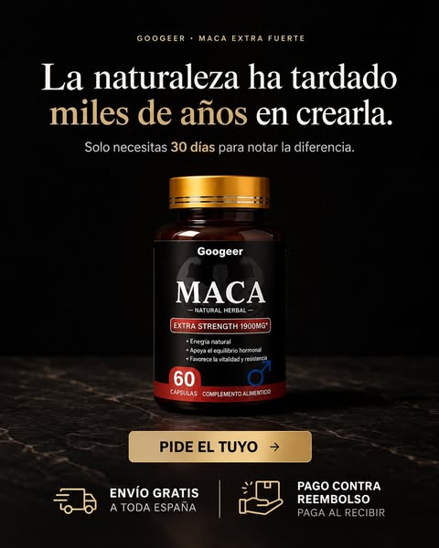 Maca 1900 mg · Envío gratis y pago al recibir