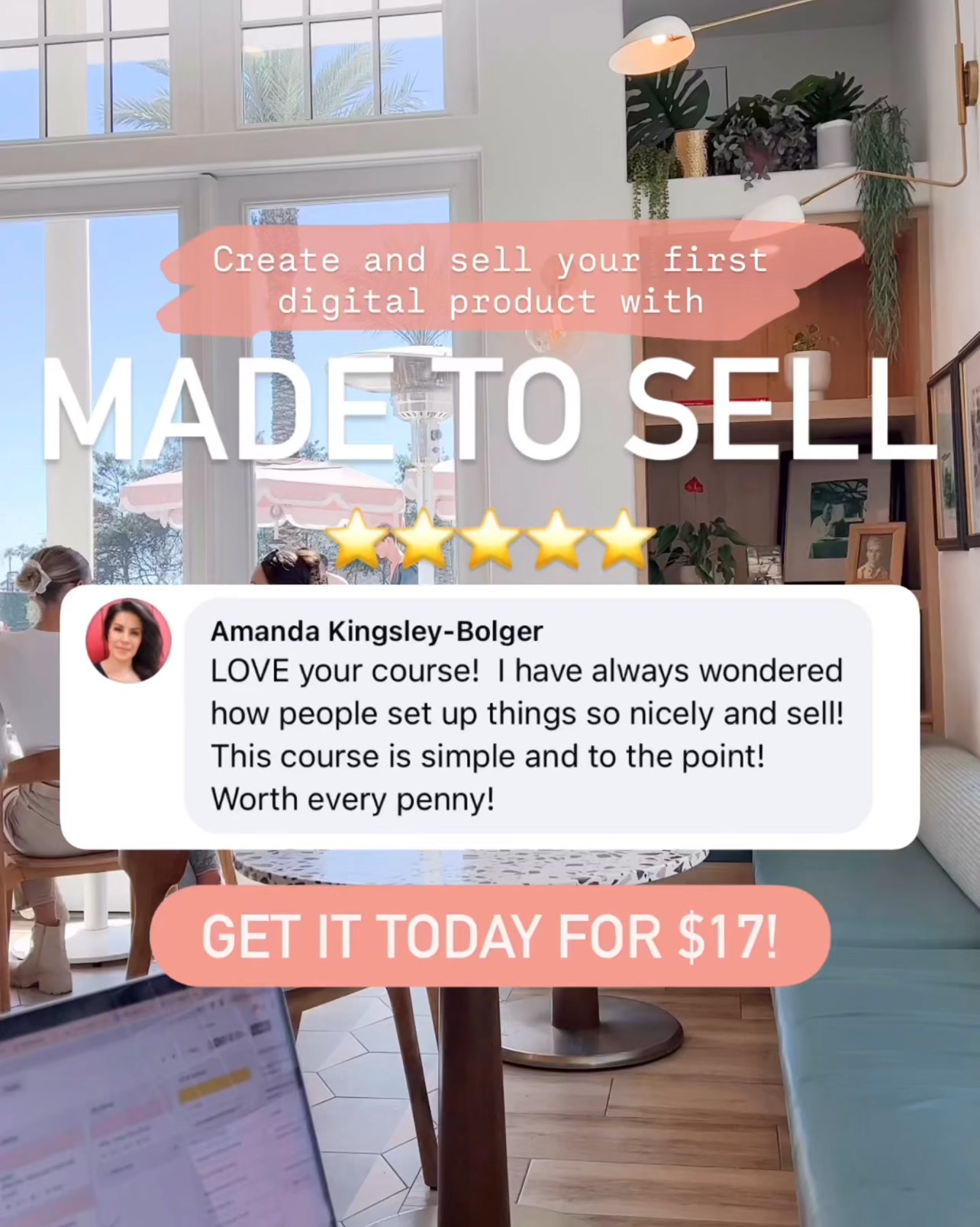 Made to Sell is $17!! Today Only