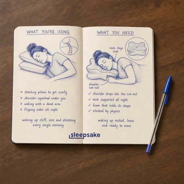 Wake up with both arms working