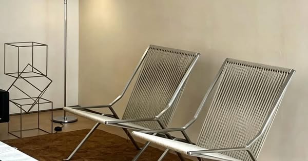 MOMO Handwoven Rope Lounge Chair