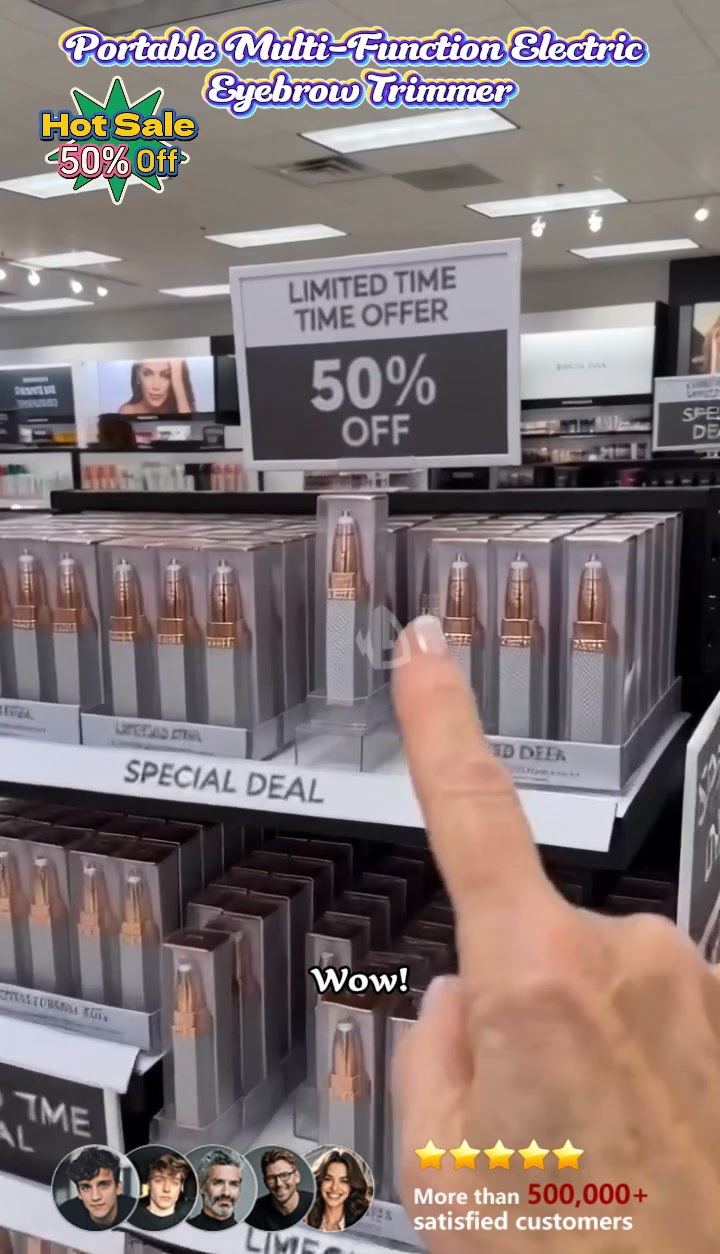 Precision Eyebrow Trimmer | Painless Brow Grooming