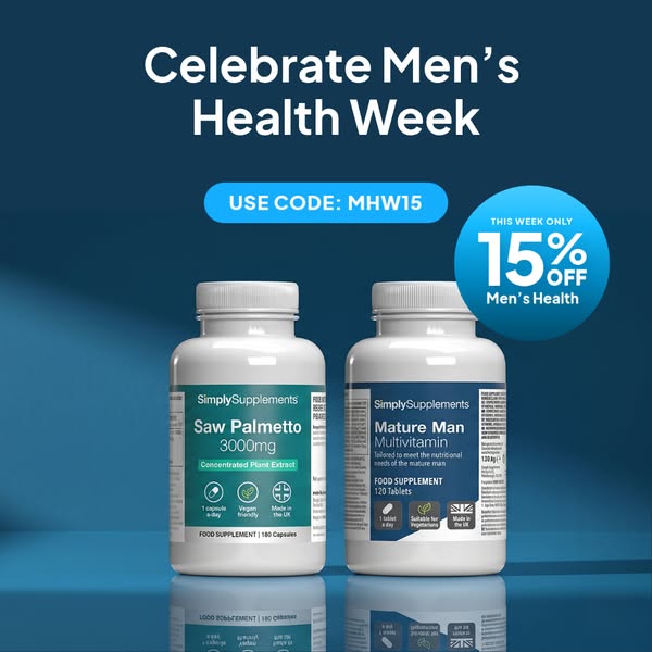 Men's Health Supplements | UK Made Supplements