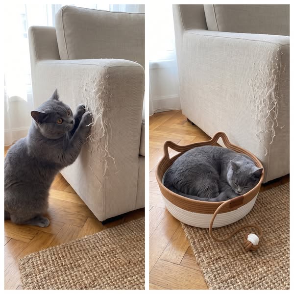 Ce n'est pas votre chat. C'est l'endroit