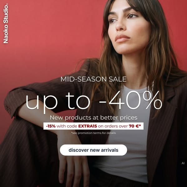 Mid-season sale: fino a -40%