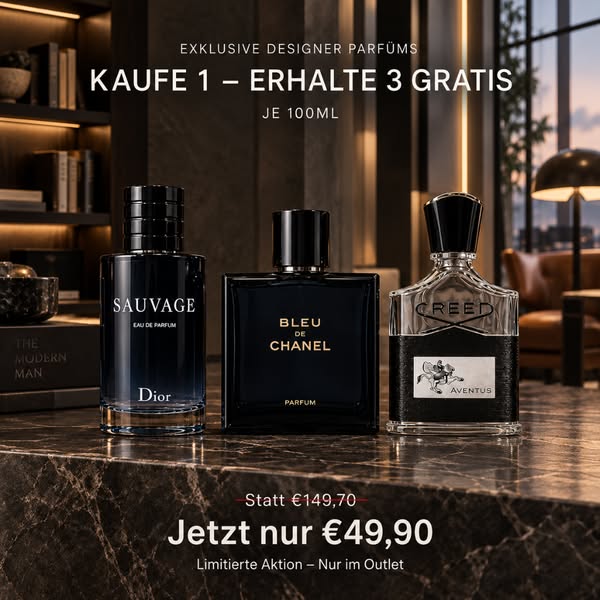 Nur für kurze Zeit: 1 kaufen – 3 erhalten