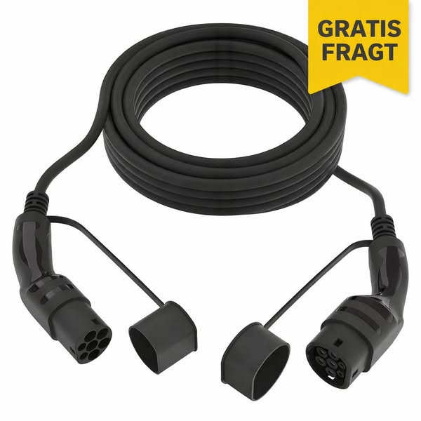 Ladekabel Type-2 32A 3-faset 10 Meter