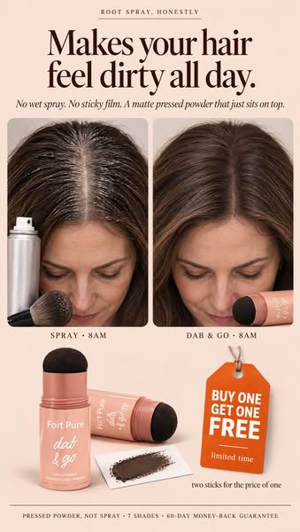 Your hairdresser's brush trick. Finished.