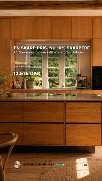 10% ekstra rabat på stål