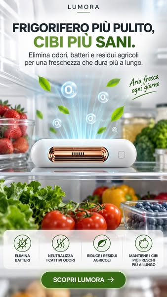 LUMORA PUREFLEX™ - Controllo Odori Facile!