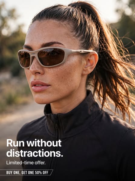Run without distractions.