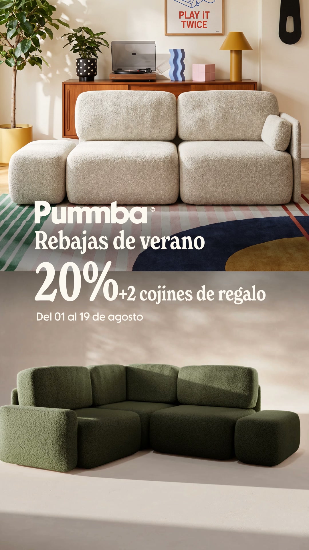 ¡Ahorra un 20% en tu Pummba!