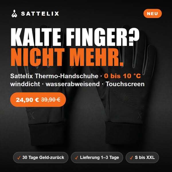 Kalte Finger? Nicht mehr.