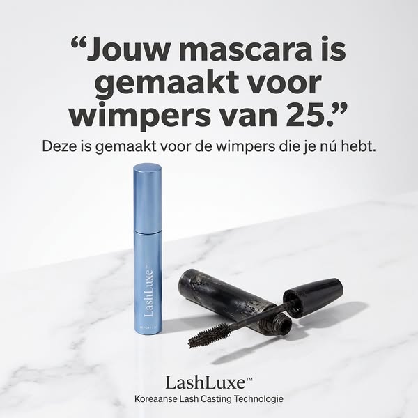 Dunnere wimpers? Het ligt niet aan je leeftijd