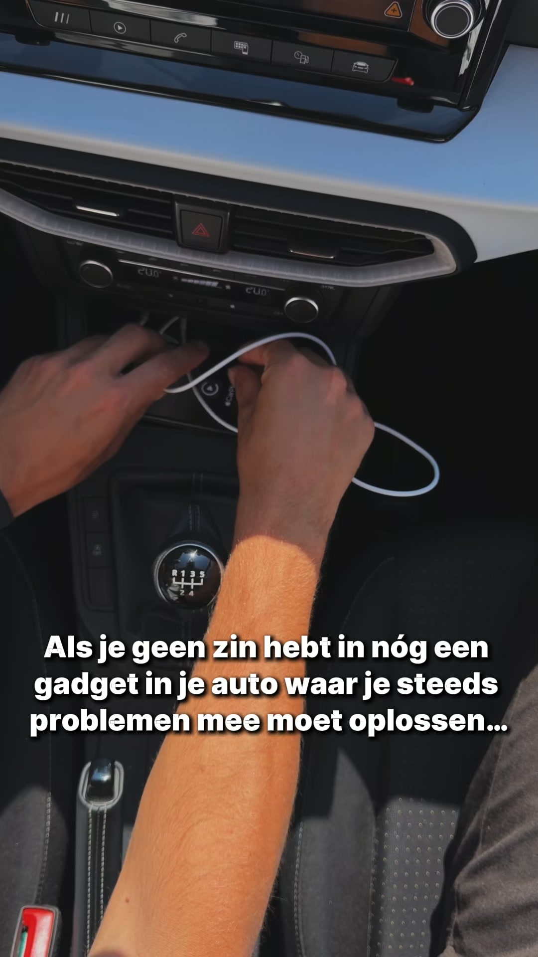 Upgrade je auto met draadloze CarPlay en Android Auto