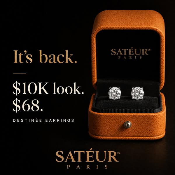 $68. Look like $10,000 diamonds.