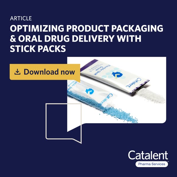 Optimizing Product Packaging and Oral Drug Delivery with Stick Packs