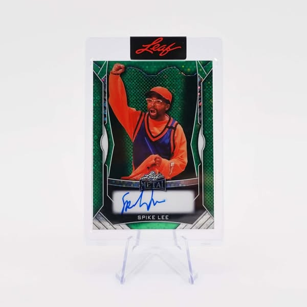 Spike Lee, 2025 Leaf Metal Green 1/1 #BA-SL1, Certified Autograph