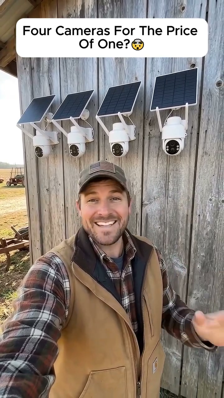 A "security camera" that doesn't need electricity.