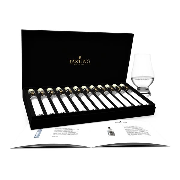 Vodka Proeverij 12 tubes in Luxe Cadeau Box