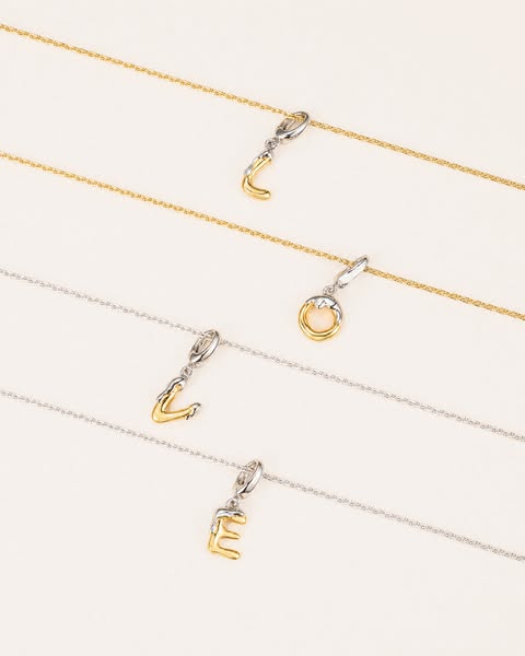 Molten Initials Jewelry Collection