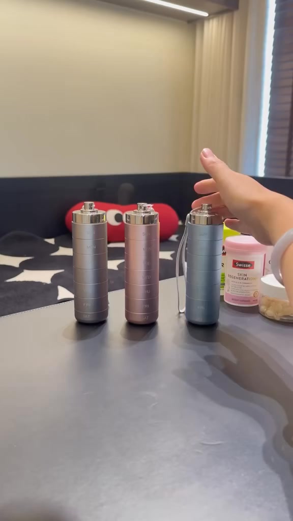 Metal Travel Pill Organizer