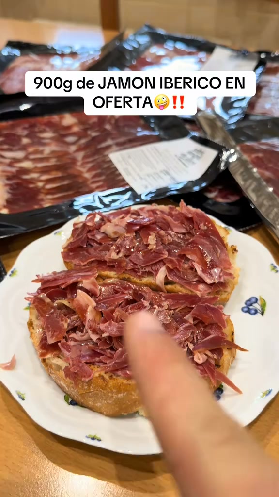 900 g de Jamón Ibérico — Solo 25,90 €