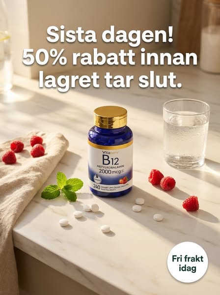 B12 utan att förlita sig på magen